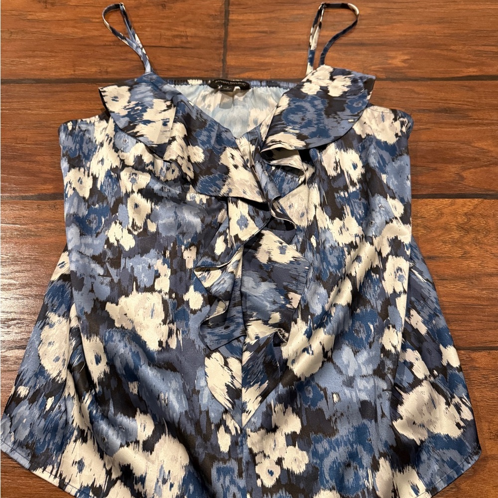 Banana Republic Ruffle Watercolor Cami – Size S